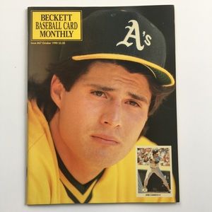 ⚾️ Jose Canseco Beckett October 1990 Issue #67